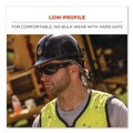 Cooling Gear | Ergodyne 12487 Chill-Its 6615 One Size Fits Most High-Performance Bandana Doo Rag with Terry Cloth Sweatband - Black image number 3