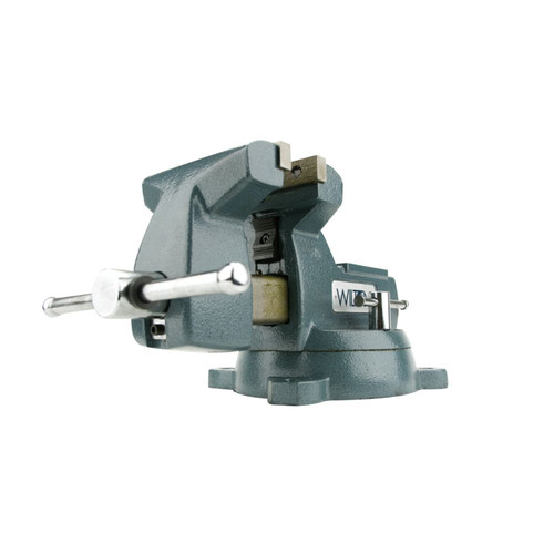 Vises | Wilton 21800 748A, 740 Series Mechanics Vise - Swivel Base, 8 in. Jaw Width, 8-1/4 in. Jaw Opening, 4-3/4 in. Throat Depth image number 0