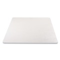 Office Jansan | Deflecto CM11442FCOM 46 in. x 60 in. Rectangle Low Pile Carpet Roll EconoMat Occasional Use Chair Mat - Clear image number 0