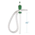 New Year New Savings! Save $25 off $150 | Boardwalk BWK00423 46 in. Tall 5 gpm Plastic Drum Pump - Clear image number 1