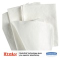 Office Jansan | WypAll KCC 35025 X50 12-1/2 in. x 10 in. 1/4 Fold Cloths - White (26/Pack, 32 Packs/Carton) image number 2