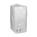 Food Trays, Containers, and Lids | Pactiv Corp. 0TF112160000 16.25 in. x 12.63 in. x 0.63 in. #1216 Supermarket Foam Tray - White (100/Carton) image number 1
