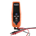 Klein Tools ET250 2V to 600V Cordless AC/DC Voltage/Continuity Tester Kit with 3 AAA Batteries image number 1
