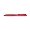 Bulk Savings Pricing 2 | Pentel BLN105-B Fine 0.5 mm EnerGel-X Retractable Gel Pen - Red Ink, Translucent Red/Red Barrel (1-Dozen) image number 2