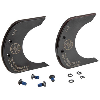 Klein Tools BAT20GD4BAC 2-Piece 4.5 in. Cu/Al Closed-Jaw Cutter Replacement Blades