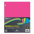 Binders | Roaring Spring 50725 9 in. W x 11 in. H Binder Pocket - Assorted Colors (12/Carton) image number 2