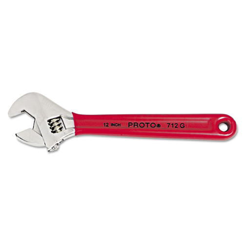 Wrenches | Proto J712G 12 in. Proto Cushion Grip Adjustable Wrench image number 0