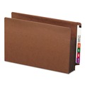 File Folders | Smead 74780 3.5 in. Expansion Heavy-Duty End Tab TUFF Pockets - Redrope/Legal Size (10/Box) image number 3