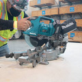 Miter Saws | Makita GSL02M1 40V max XGT Brushless Lithium-Ion 8-1/2 in. Cordless AWS Capable Dual-Bevel Sliding Compound Miter Saw Kit (4 Ah) image number 12