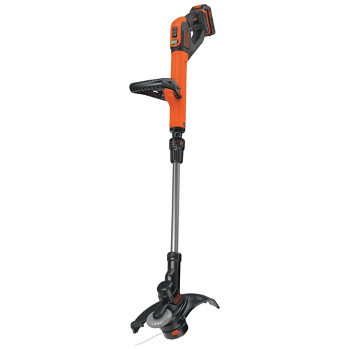 Black Decker Lst522 20v Max 2 5 Ah Cordless Lithium Ion 12 In 2 Speed String Trimmer Edger Kit Cpo Outlets