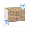 Paper Towels and Napkins | Scott 1510 10.13 in. x 13.15 in. 1-Ply Essential C-Fold Towels - White (12 Packs/Carton) image number 1