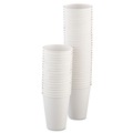 Cups and Lids | SOLO 412WN-2050 12oz Single-Sided Poly Paper Hot Cups - White (50/Bag, 20 Bags/Carton) image number 0