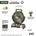  | Makita ADCF203Z Outdoor Adventure 18V LXT Lithium-Ion 9-1/4 in. Cordless Fan (Tool Only) image number 10