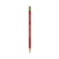Pencils | Ticonderoga 142590002 2.6 mm 2B Erasable Colored Pencils - Carmine Red Lead/Carmine Red Barrel (12/Pack) image number 1