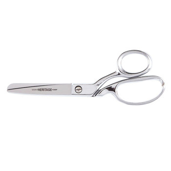 Klein Tools 208F 8 in. Fully Rounded Tip Bent Trimmer Scissors