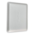 Food Trays, Containers, and Lids | GEN 9PWH 12.25 in. x 9.25 in. x 0.62 in. #9P Meat Trays - White (200/Carton) image number 2