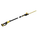 Hedge Trimmers | Factory Reconditioned Dewalt DCPH820M1R 20V MAX Lithium-Ion Cordless Pole Hedge Trimmer Kit (4 Ah) image number 0