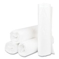 Trash Bags | Inteplast Group S334011N 33 gal. 11 microns 33 in. x 40 in. High-Density Interleaved Commercial Can Liners - Clear (25 Bags/Roll, 20 Rolls/Carton) image number 2