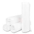 Trash Bags | Inteplast Group S334011N 33 in. x 40 in. 11 mic 33 Gallon High-Density Commercial Can Liners - Clear (500/Carton) image number 2