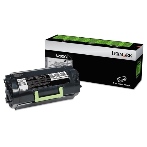  | Lexmark 62D0X0G 45000 Page-Yield Extra High-Yield TAA Compliant Return Program Toner - Black image number 0