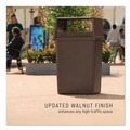 Trash & Waste Bins | Rubbermaid Commercial FG256B00BRN 56 gal. Plastic Glutton Container - Brown image number 2
