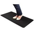 Cleaning & Janitorial Supplies | Floortex FCA32039BM AFS-TEX 3000 20 in. x 39 in. Anti-Fatigue Mat - Midnight Black image number 1