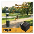 Trash & Waste Bins | Furloo FLO2110 8.5 in. x 13.4 in. Open-Face Pet Waste Station Header Heavy-Duty Leak-Resistant Refill Bags - Black (1000/Carton) image number 5