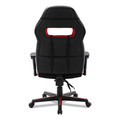  | Alera BT-51593RED 15.91 in. to 19.8 in. Seat Height Racing Style Ergonomic Gaming Chair - Black/Red image number 5