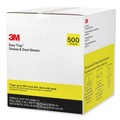 Cleaning & Janitorial Supplies | 3M 55655W Easy Trap 5 in. x 125 ft. Sweep and Dust Sheets - White (2 Rolls/Carton, 250/Roll) image number 2