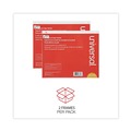 Office Jansan | Universal UNV76883 11 in. x 8.5 in. Horizontal Wall Mount Sign Holders - Clear (2/Pack) image number 4