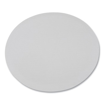 SCT 12 in. Diameter Bright White Paper Cake Circles - White (100/Carton)