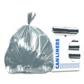 Bulk Savings Pricing 3 | Heritage H7856WS 39 in. x 56 in. 1.7 mil 55 Gallon Linear Low-Density Can Liners - Silver (50/Carton) image number 0