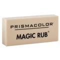 Office Jansan | Prismacolor 73201 MAGIC RUB Rectangular Block Medium Eraser for Pencil/Ink Marks - Off-White (1-Dozen) image number 2