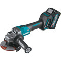 Angle Grinders | Makita GAG01M1 40V max XGT Brushless Lithium-Ion 4-1/2 in./5 in. Cordless Cut-Off/Angle Grinder Kit with Electric Brake (4 Ah) image number 1