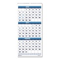 Calendars & Planners | House of Doolittle 3645 14-Month: June 2025 to July 2026 8 in. x 17 in. Academic Year Recycled Three-Month Format Wall Calendar - White Sheets image number 0