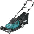 Push Mowers | Makita XML05PT 18V X2 (36V) LXT Brushless Lithium-Ion 17 in. Cordless Residential Lawn Mower Kit with 2 Batteries (5 Ah) image number 1