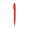 Office Jansan | Pentel Arts S520-B Sign Pen Extra-Fine Bullet Tip Point Color Marker - Red (1 Dozen) image number 0