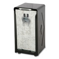 Paper Towel Holders | San Jamar H900BK 150 Capacity 3.75 in. x 4 in. x 7.5 in. Tall Fold Tabletop Napkin Dispenser - Black image number 3