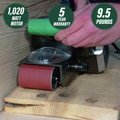 Belt Sanders | Metabo HPT SB8V2M 9 Amp Variable Speed 3 in. x 21 in. Corded Belt Sander image number 5