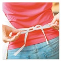 Cooking Aprons | Ansell 36550 28 in. x 40 in. A20 Apron - One Size Fits All, White image number 3