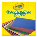 Paper & Printables | Crayola 99-3200 9 in. x 12 in. Construction Paper - Assorted Colors image number 4