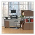 Office Filing Cabinets & Shelves | Alera ALELS583020WA Open Office Series 29.5 in. x 19.13 in. x 22.88 in. 2-Drawer Low File Cabinet Credenza - Walnut image number 6