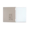 Office Jansan | ACCO A7054074A PRESSTEX 14.88 in. x 11 in. 6 in. Capacity 2 Posts Post Binders with Storage Hooks - Light Gray image number 4