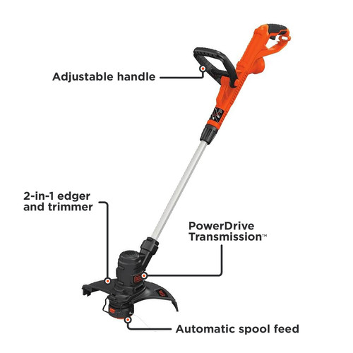 BLACK and DECKER BESTE620 Corded Electric String Trimmer/Edger 6.5-Amp  14-in 