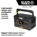 Jobsite | Klein Tools KTB500 120V Lithium-Ion 500 Watt Corded/Cordless Portable Power Station image number 1