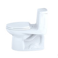 Toilets | TOTO MS854114EL#01 Eco UltraMax One-Piece Elongated 1.28 GPF Toilet (Cotton White) image number 3