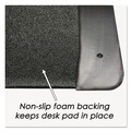  | Artistic 4138-4-1 24 in. x 19 in. Executive Desk Pad with Antimicrobial Protection - Black image number 3
