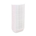  | Boardwalk BWK30LAG200 2 lbs. Capacity Paper Food Baskets - Red/White (1000/Carton) image number 2