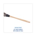 Cleaning Brushes | Boardwalk BWK20GY 20 in. Wood Handle Professional Ostrich Feather Duster image number 4
