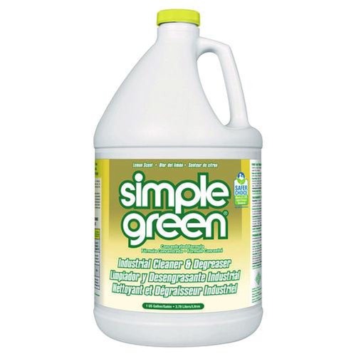 All-Purpose Cleaners | Simple Green 3010200614010 1-Gallon Concentrated Industrial Cleaner and Degreaser - Lemon (6/Carton) image number 0